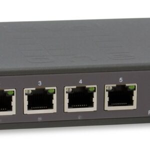 LevelOne GEP-0625 tinklo komutatorius Ne-valdomas 2.5G Ethernet (100/1000/2500) Maitinimas per Eternetą (PoE) Juoda - Image 1