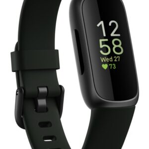 Fitbit Inspire 3 Ant riešo tvirtinamas aktyvumo sekimo įtaisas Juoda