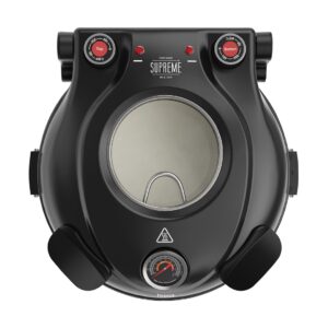 Teesa Supreme picos keptuvė / kepsninė 1 pica(os / ų) 1200 W Juoda - Image 3
