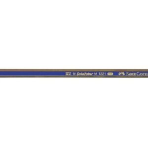 Pieštukas Faber-Castell Goldfaber 1221, B, padrožtas , be trintuko