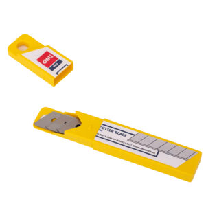 Geležtės kanceliariniam peiliukui DELI 18mm SK5 , 10 vnt/pak - Image 4
