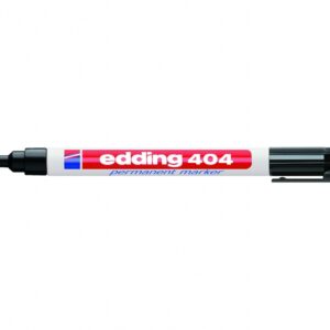 Permanentinis žymeklis Edding 404, 0.75mm, juodos spalvos