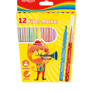Flomasteriai Keyroad 12 spalvų