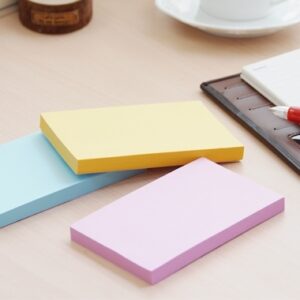 Lipnūs lapeliai Stick´N 21405, 76x127mm, 100 lapelių, violetinės spalvos - Image 3