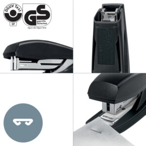 Segiklis Leitz Recycle Mini, neutralus klimatui, juodos spalvos, sega iki 10 lapų - Image 4