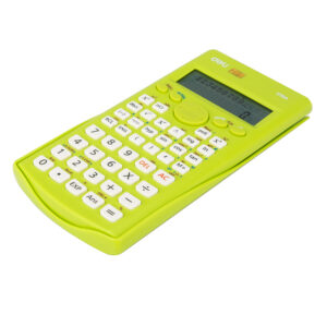 Mokyklinis skaičiuotuvas DELI 240F laimo žalios spalvos - Image 3