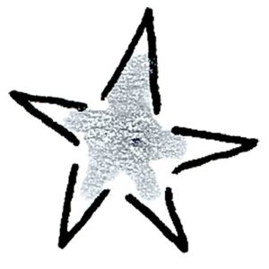Teksto žymeklis Faber-Castell, 1-5mm, kirstu galiuku, sidabrinės metallic spalvos - Image 2