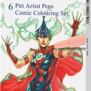 Rinkinys Faber-Castell Pitt, 6 spalvos