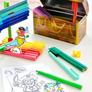 Flomasteriai Faber-Castell, lobių dėžutė, 33 spalvos - Image 3
