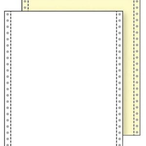 Perforuotas popierius adatiniams spausdintuvams, A4, 15/210/15x12 1+1 sluoksnių skaičius, spalvotas, 900 komplektų