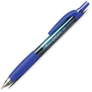 *Automatinis tušinukas Forpus Create, gelinis, 0.7mm, mėlynos spalvos