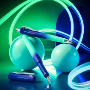 Automatinis tušinukas Faber-Castell Poly Ball Buzzing Blue - Image 3