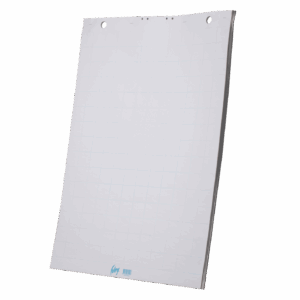 Bloknotas konferencijų stovams College, 600x850mm, 50 lapų, langeliais - Image 2