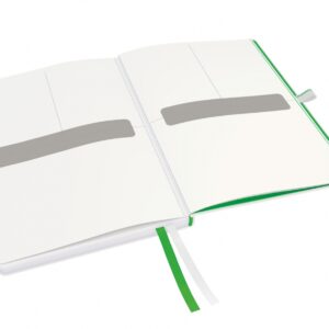*Sąsiuvinis Leitz Complete A5, 80 lapų langeliais, baltos spalvos - Image 2