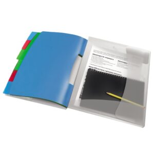 Aplankas dokumentams PP A4 su 6 skirtukais Vivida Esselte - Image 2