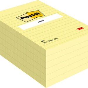 Lipnūs lapeliai Post-it, 102x152mm, linijomis - Image 2