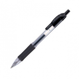 Automatinis tušinukas Zebra Sarasa, gelinis, 0,5mm, juodos spalvos