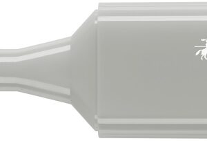 *Teksto žymeklis Faber-Castell, pilkos spalvos,kirstu galiuku, 1,2 - 5mm - Image 2