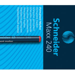 Permanentinis žymeklis Schneider Maxx 240, 1-2mm, apvaliu galiuku, žalios spalvos - Image 3