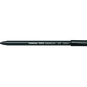Kaligrafinis žymeklis Edding 1255, 2,0mm juodos spalvos