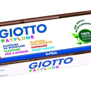 Plastilinas Fila Giotto Patplume, 350g, rudos spalvos