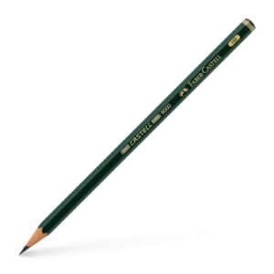 Pieštukas Faber-Castell 9000, HB, be trintuko