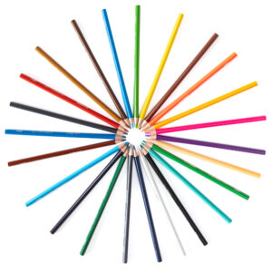 Spalvoti pieštukai DELI ColorWow tribriauniai, 24 spalvų - Image 4