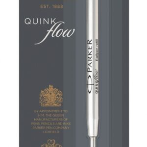 Šerdelė tušinukui Parker QuinkFlow, F, blisteryje, juodos spalvos