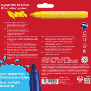 Flomasteriai Faber-Castell Jumbo, 24 spalvų - Image 4