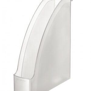 Dokumentų stovas Leitz Plus Frosty, A4, 300x278x78mm, plastikinis, skaidrus matinis - Image 3