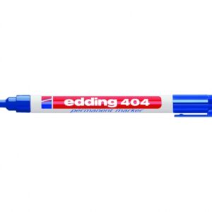 Permanentinis žymeklis Edding 404, 0.75mm, mėlynos spalvos