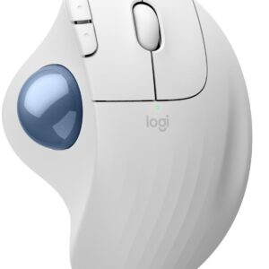 MOUSE USB TRACKBALL WRL ERGO/M575S WH 910-007030 LOGITECH