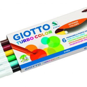 Flomasteriai Fila Giotto Turbo Color, 6 spalvos - Image 2