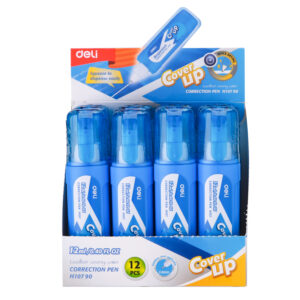 Korekcinis pieštukas DELI 12ml su metaliniu antgaliu - Image 4