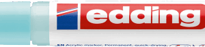 Akrilinis žymeklis edding 5300, pastelinės mėlynos spalvos