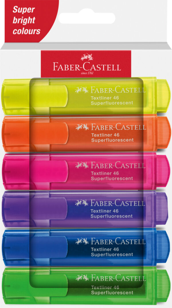 254646_Highlighter TL 46 SF cardboard set of 6