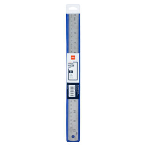 Liniuotė DELI 30cm metalinė - Image 2