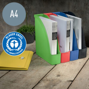 Stovas dokumentams Leitz Recycle, A4, mėlynos spalvos - Image 2