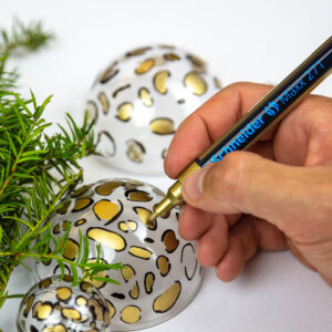Žymeklis Schneider Paint Marker Maxx 271, 1-2mm, su aliejiniu tušu, baltos spalvos - Image 3