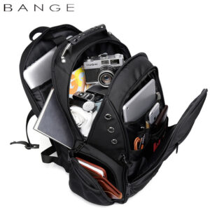 Kuprinė Bange 1903, 15.6", USB, juodos spalvos - Image 4