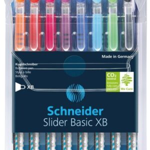 Tušinukų rinkinys Schneider SLIDER XB, 1,4mm, 8 spalvos
