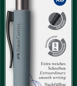 Automatinis tušinukas Faber-Castell PolyBall, XB, 0.6mm, pilkos spalvos - Image 2