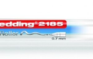 Gelinis rašiklis Edding Gel Roller 2185, 0.7mm, šviesiai mėlynos spalvos