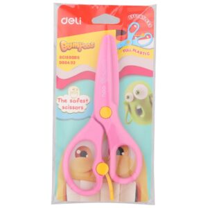 Žirklės DELI, 13cm, plastikinės, vaikiškos - Image 2
