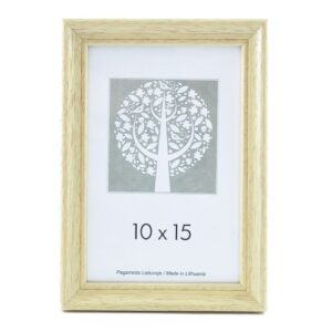 Medinis rėmelis PAVASARIS 1201192, A4, natūralaus medžio spalvos