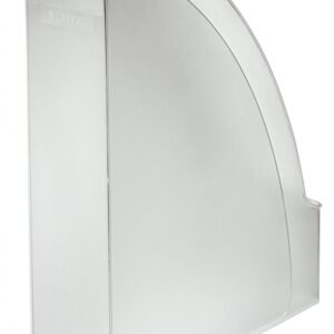 Dokumentų stovas Leitz Plus Frosty, A4, 300x278x78mm, plastikinis, skaidrus matinis