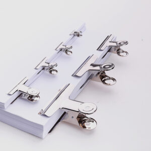 Metalinis spaustukas DELI 51mm sidabrinės spalvos 6vnt/pak - Image 4
