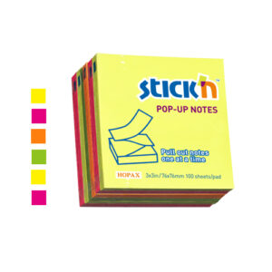 Lipnūs lapeliai Z StickN 21431 76x76mm 600 lapelių, įvairių spalvų