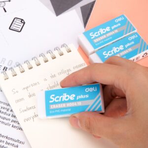 Trintukas DELI Scribe Plus Eco-PVC baltas - Image 4