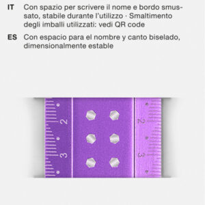 Liniuotė Faber-Castell Sparkle, 30cm violetinės spalvos - Image 7